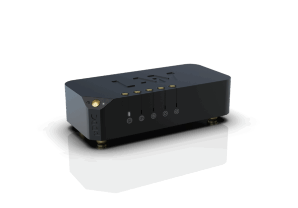 Black UDDC Front Angled LAIV Audio Harmony µDDC